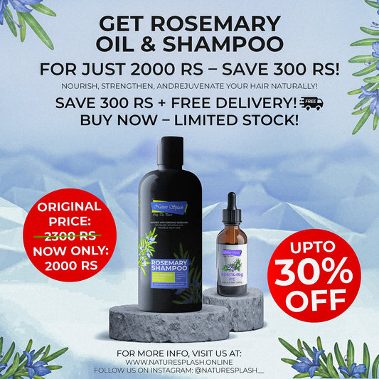 Rosemary Oil + Rosemary Shampoo Special Bundle